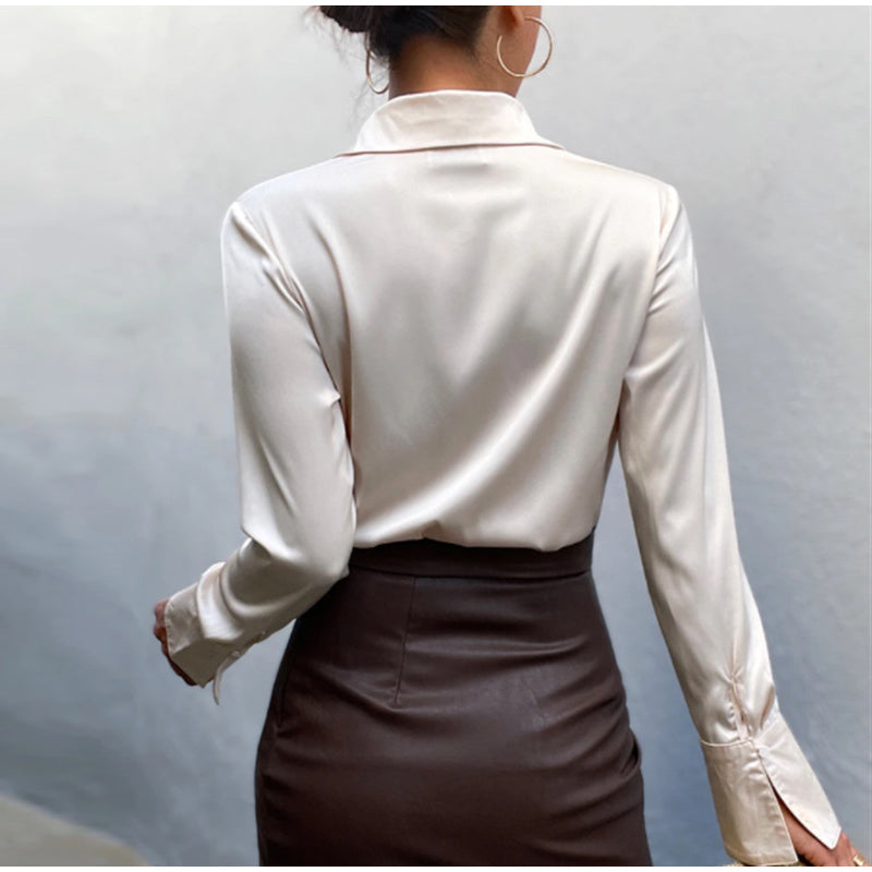 Levoire | Blouse En Satin La Blouse Parfaite Pour Toutes Les Occasions !