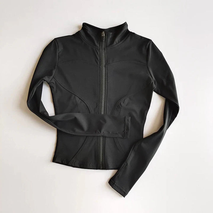 Levoire | Jupe Élégante Fente Haute Noir