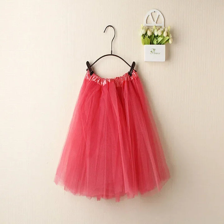 Levoire | Jupe En Tulle Pour Enfant Rouge Pastèque Einheitsgröße