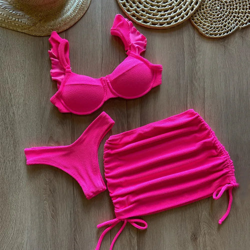 Levoire | Ensemble De Maillot De Bain Bikini 2 Pièces Avec Jupe