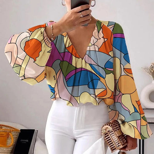 Levoire | Élégante Blouse Imprimée