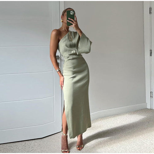 Levoire | Robe D'Été Froncée Rentouksinen