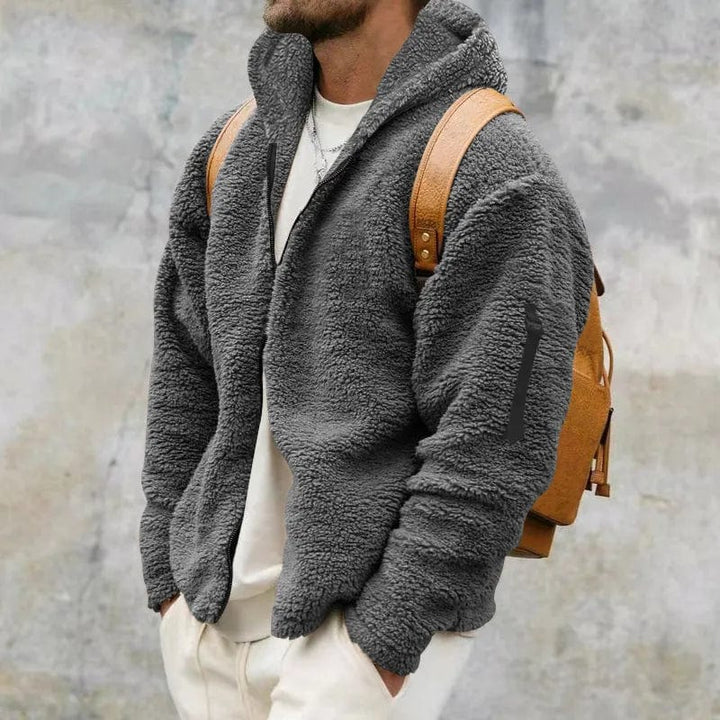 Levoire | Veste Sherpa en velours