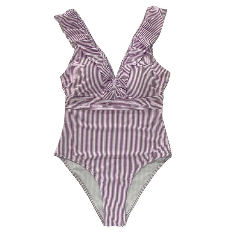 Levoire | Maillot Sexy Une-Pièce Femme Violet
