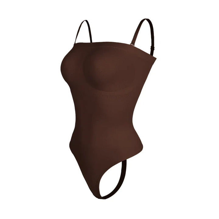Levoire | Body Shaping Bodystocking Avec Bretelles Amovibles Braun