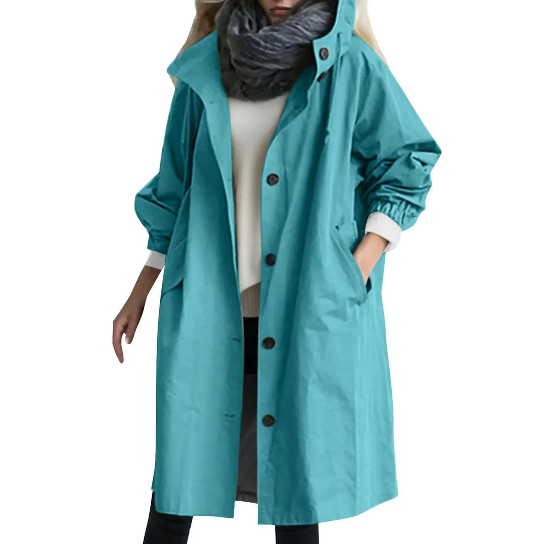 Levoire | Trench-Coat Polyvalent Pour La Transition Bleu clair