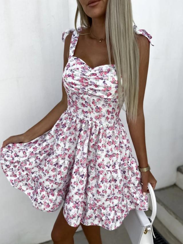 Levoire | Robe Mini Evasee Elegance Ludique Robes Femmes
