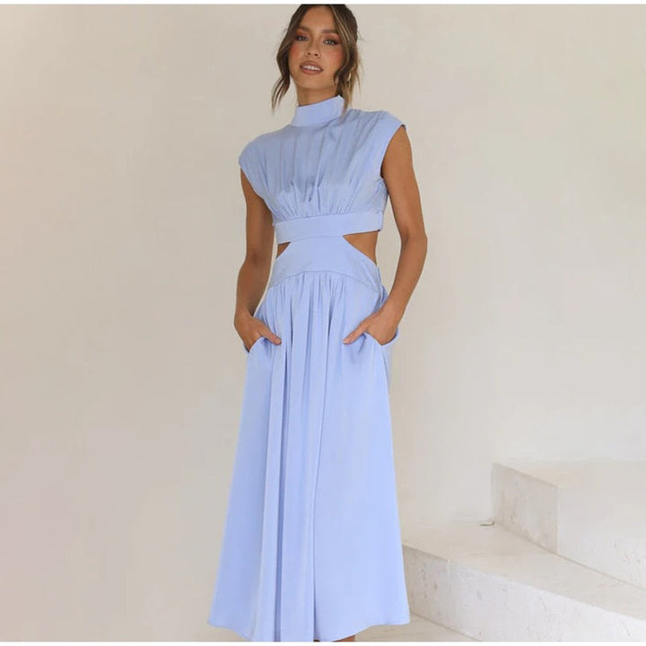 Levoire | Robe Courte Taille Haute Décolletée