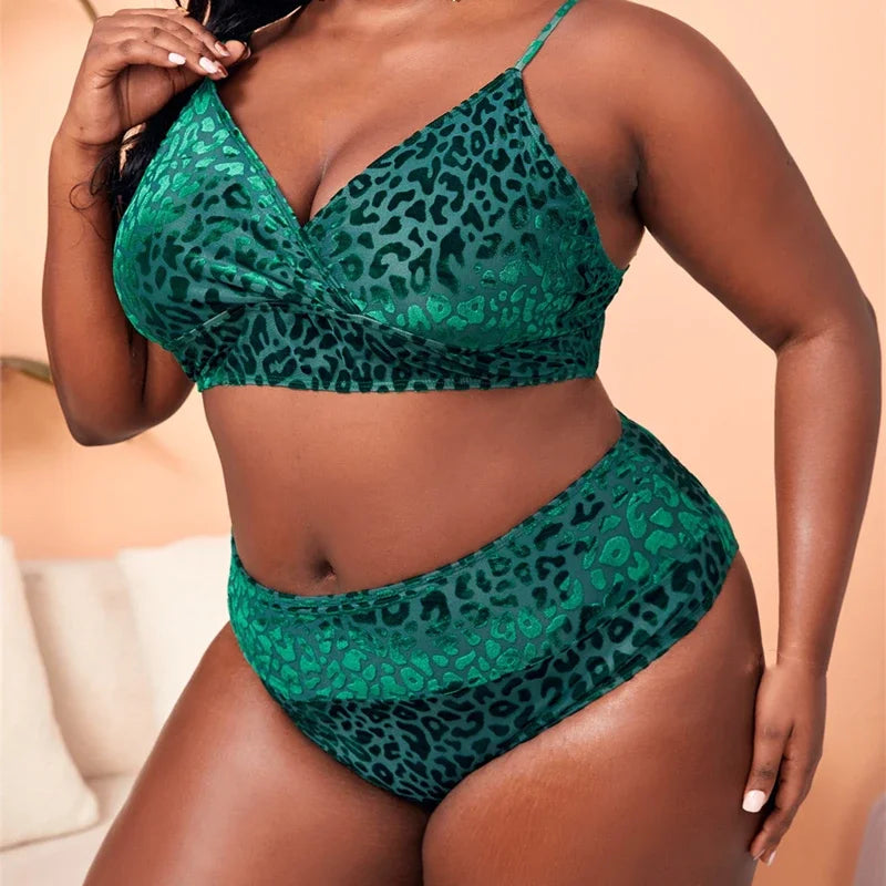 Levoire | Ensemble Bikini Léopard Grande Taille