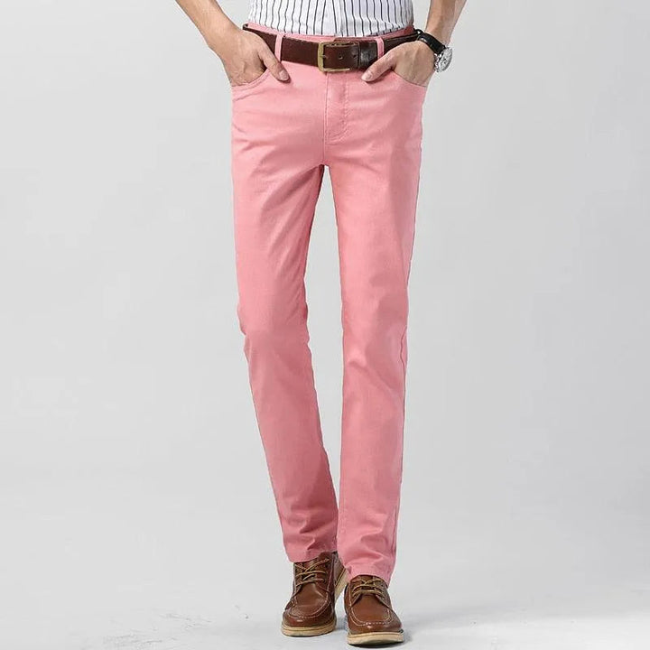 Levoire | Pantalons Minceurs Confortables Avec Poches Pratiques Rosa