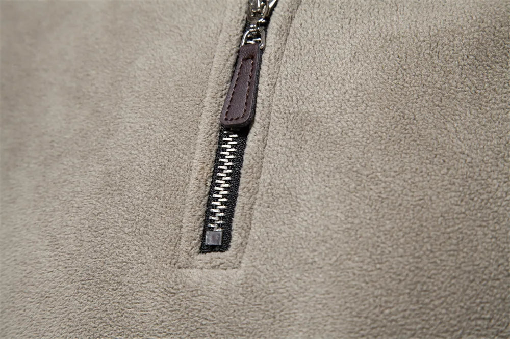 Levoire | Pull Homme Confortable Avec Fermeture Éclair Pour Un Look Décontracté