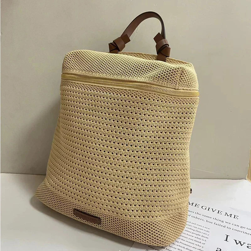 Levoire | Sac À Dos Tissé Pour Femmes Tendance Élégant Et Fonctionnel
