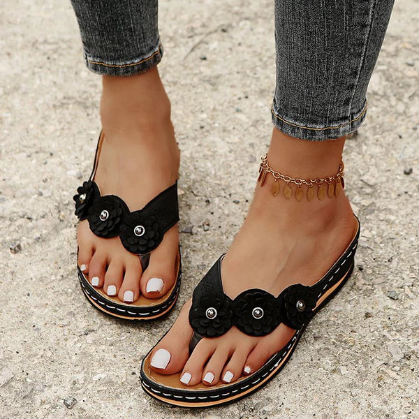Levoire | Chaussures D'Été Orthopédiques Pour Femmes Noir
