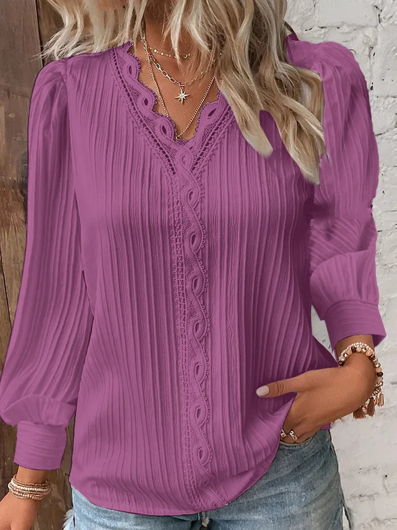 Levoire | Élégante Blouse Pour Femmes Lilas