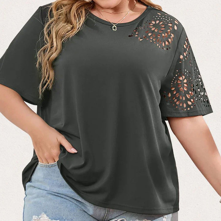 Levoire | Chemise Élégante Avec Des Emplacements Pour Les Manches Gris