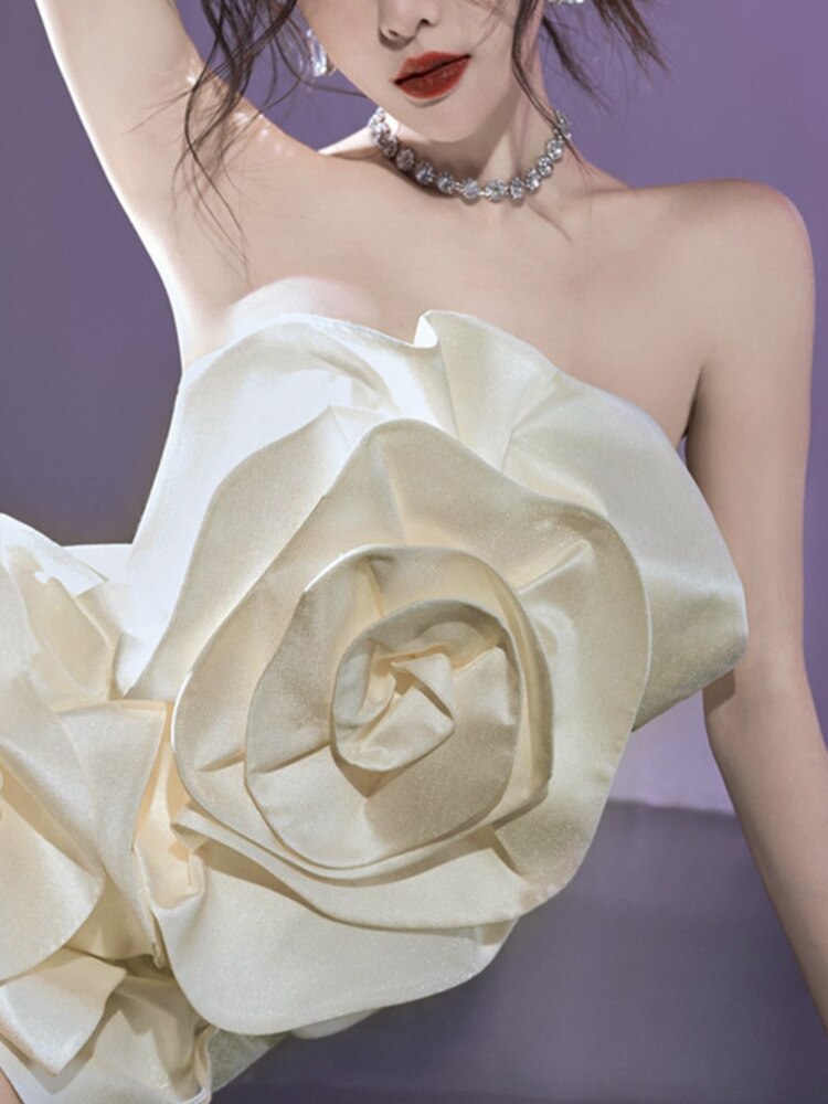 Levoire | Motif Floral Blanc