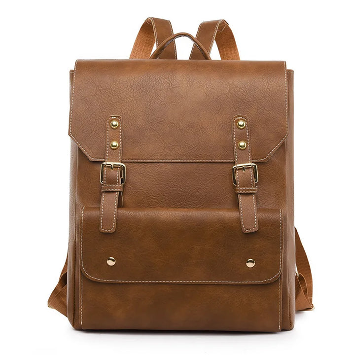 Levoire | Sac Intemporel Avec Boucle Et Rabat Pour Les Voyages Et L'Ordinateur Portable Braun