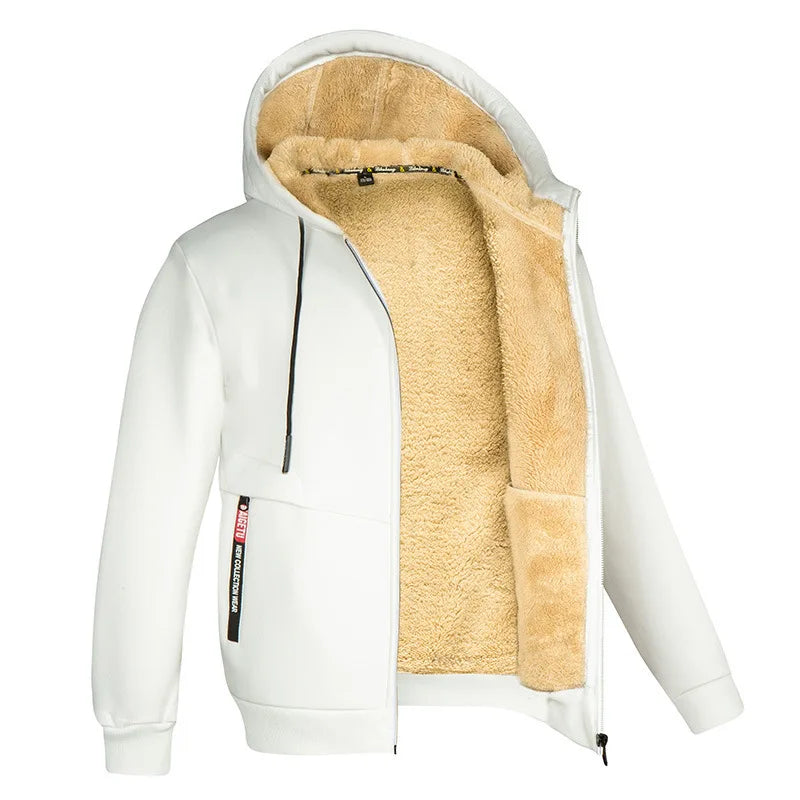 Levoire | Tendance En Laine D'Agneau Unisexe Blanc