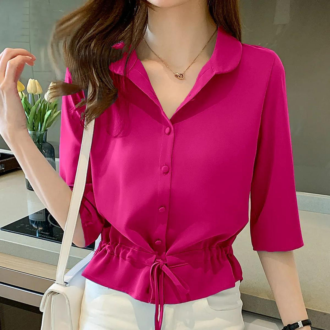 Levoire | Blouse Détaillée Pour Femmes Rose