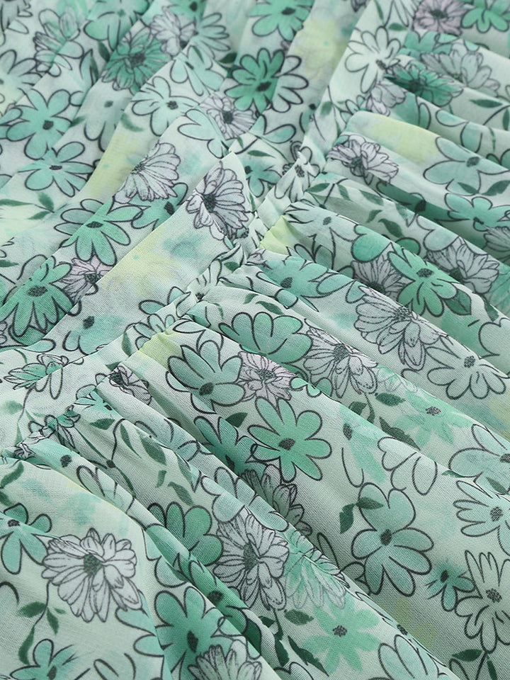 Levoire | Robe À Fleurs Pour Femmes Avec Une Fente