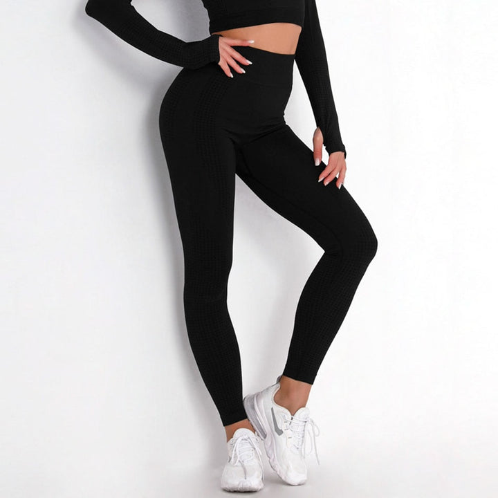 Levoire | Pantalon de Jogging avec Effet Push-Up et Taille Haute pour Femmes Noir