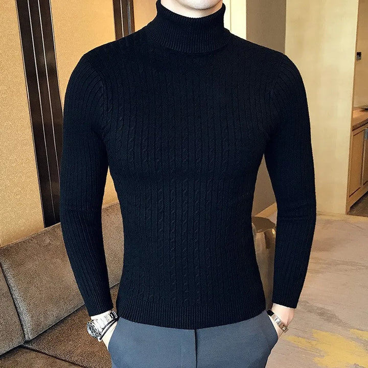 Levoire | Pull À Col Roulé Chaud Et Moderne