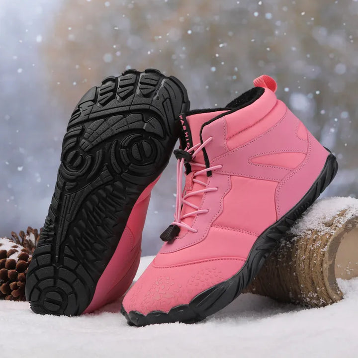 Levoire | Bottes d'hiver légères pour pieds nus Rose
