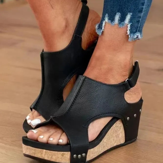 Levoire | Sandales Orthopédiques Avec Maintien Supplémentaire Noir