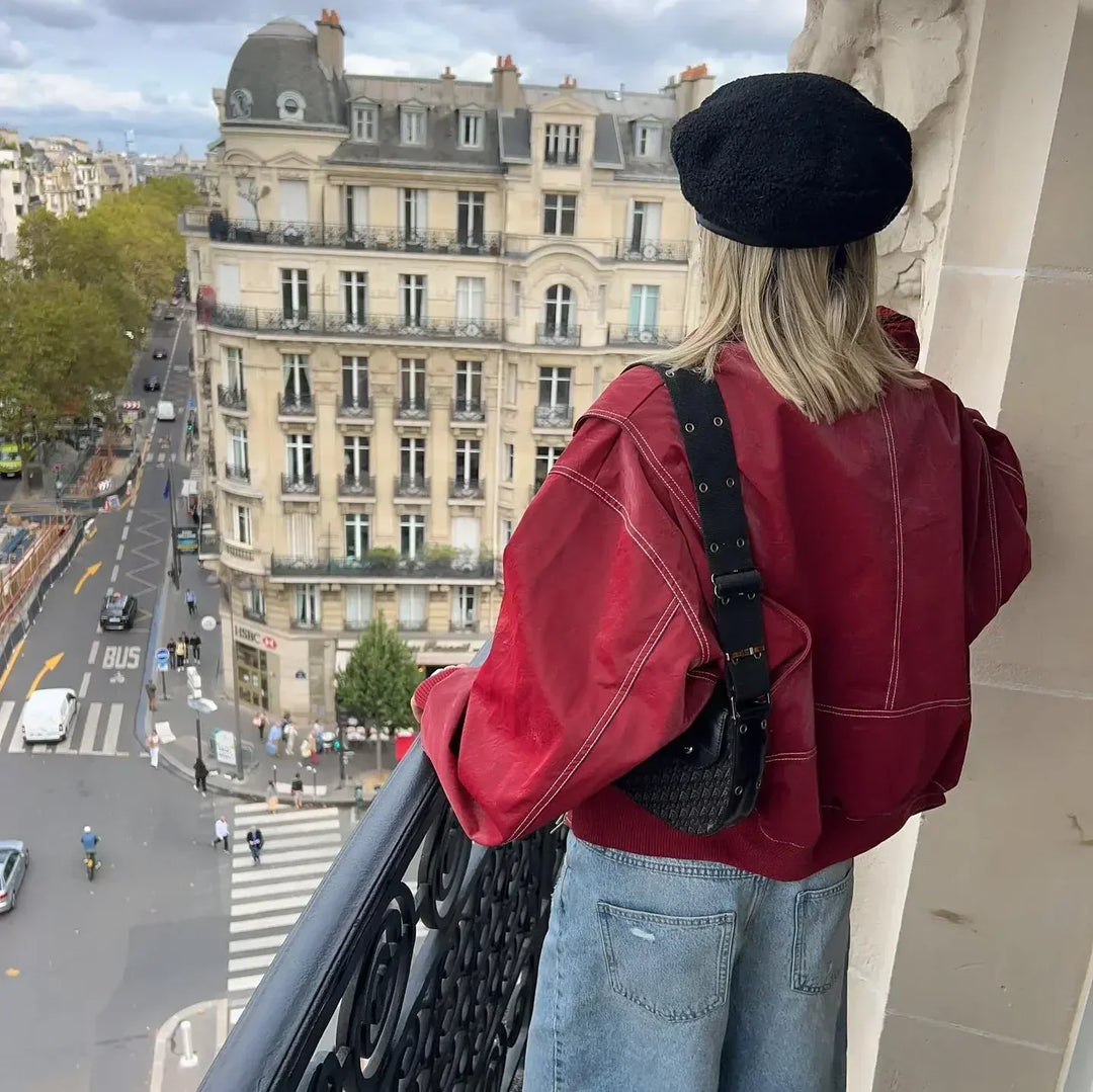 Levoire | Veste En Cuir Fr Femmes En Montagne