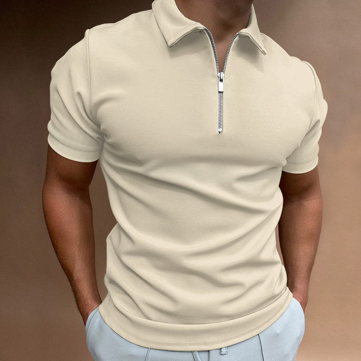 Levoire | Haut À Demi-Zip Beige