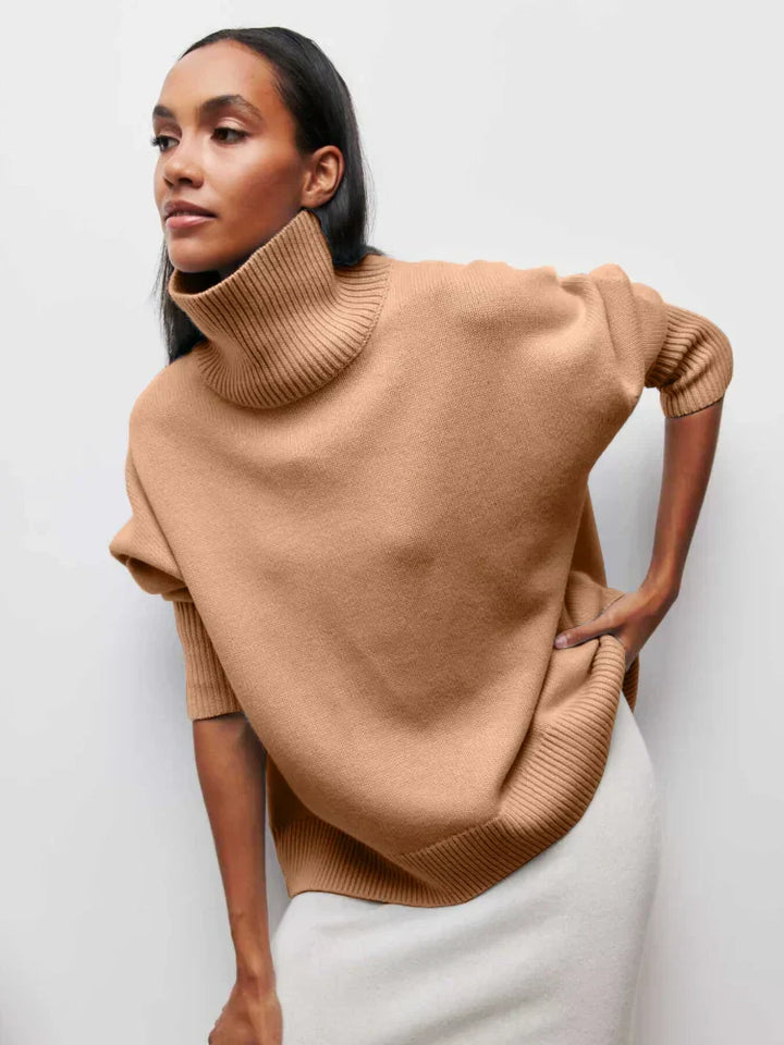 Levoire | Pull À Col Roulé Surdimensionné Fino