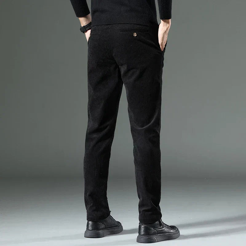 Levoire | Pantalon En Velours Côtelé Élégant Pour Hommes