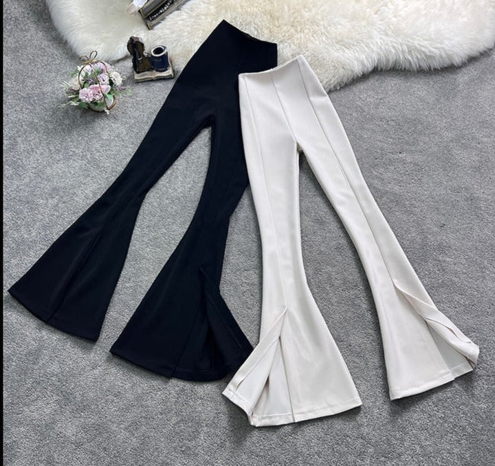 Levoire | Pantalons Évasés Pantalon Élégant Avec Une Belle Coupe