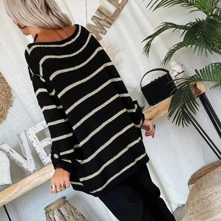 Levoire | Pull À Rayures À La Mode Pour Femmes