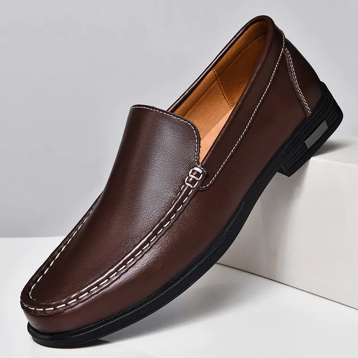 Levoire | Mocassins élégants et confortables Châtaignier brun
