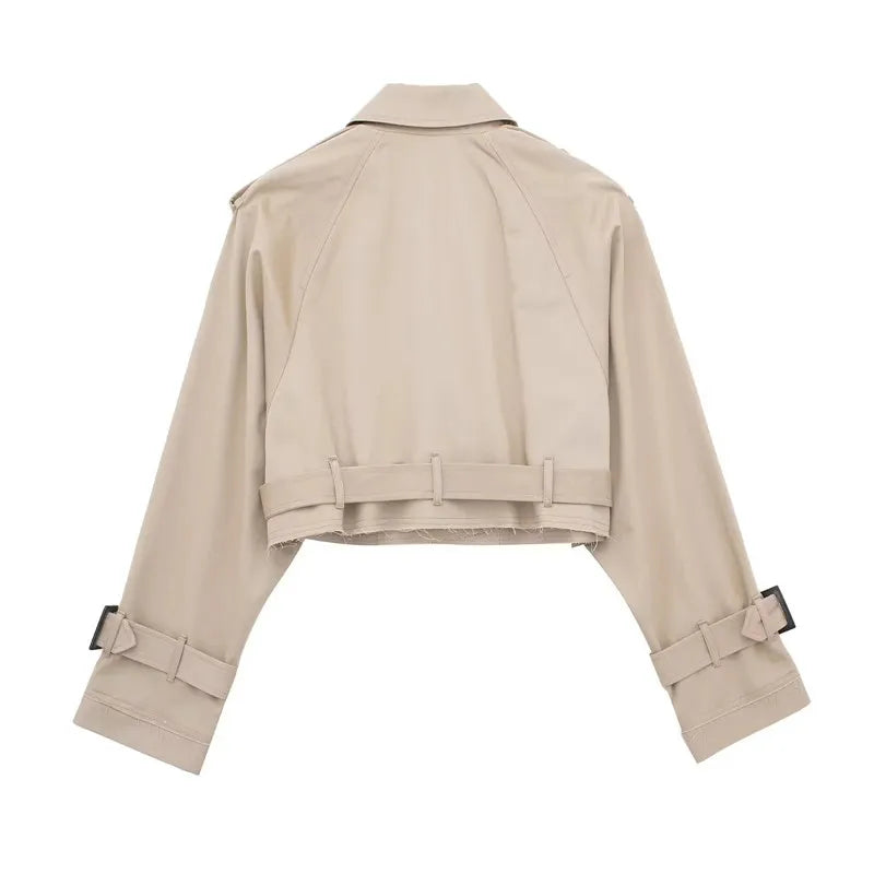 Levoire | Trench-Coat Élégant Avec Bretelles