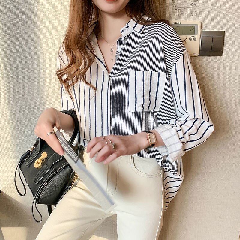 Levoire | Blouse À Rayures Pour Femmes