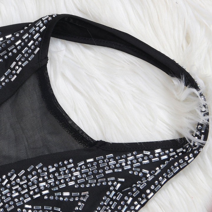 Levoire | Robe Maxi V En Cristal Dyp