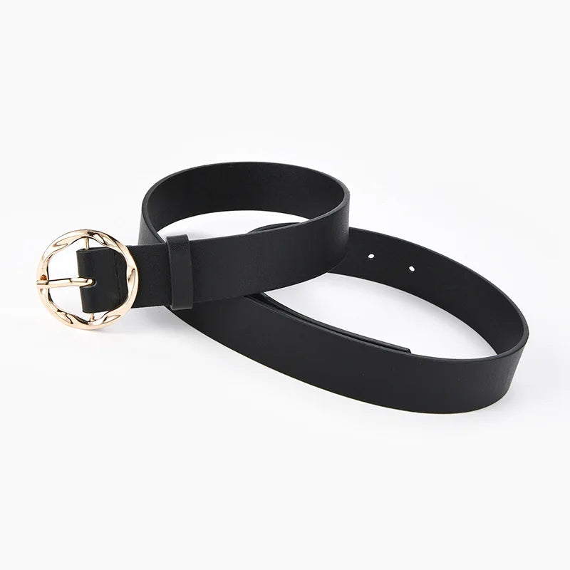 Levoire | Ceinture Femme Moderne Élégante Avec Boucle Dorée