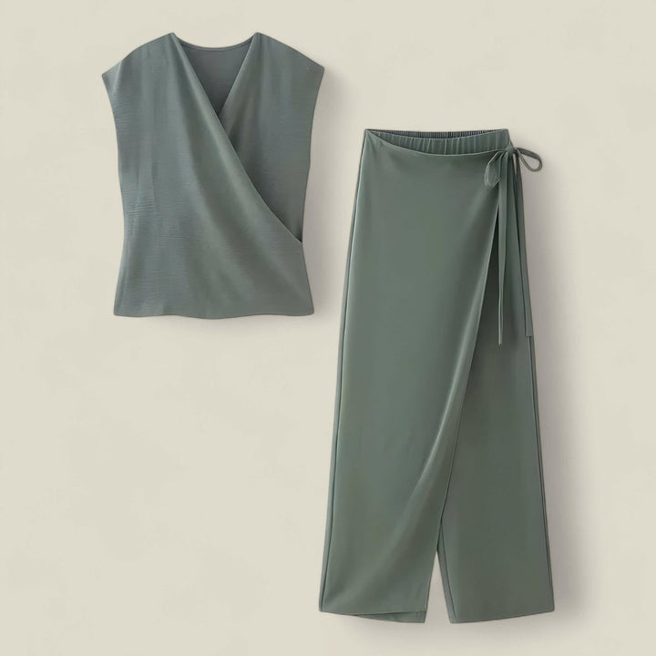 Levoire | Confortable Et Élégant Ensemble Pour Femmes Vert