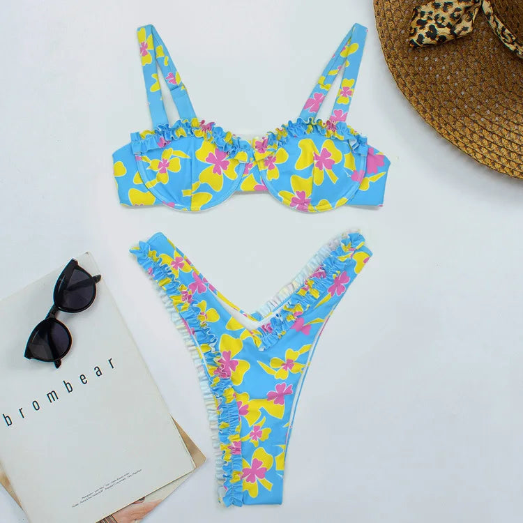 Levoire | Joli bikini froncé
