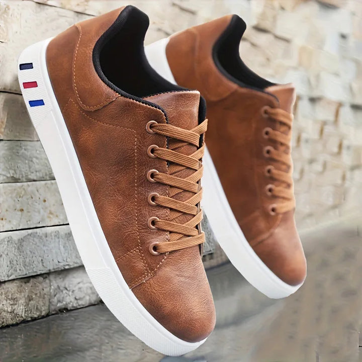 Levoire | Chaussures en cuir confortables Braun