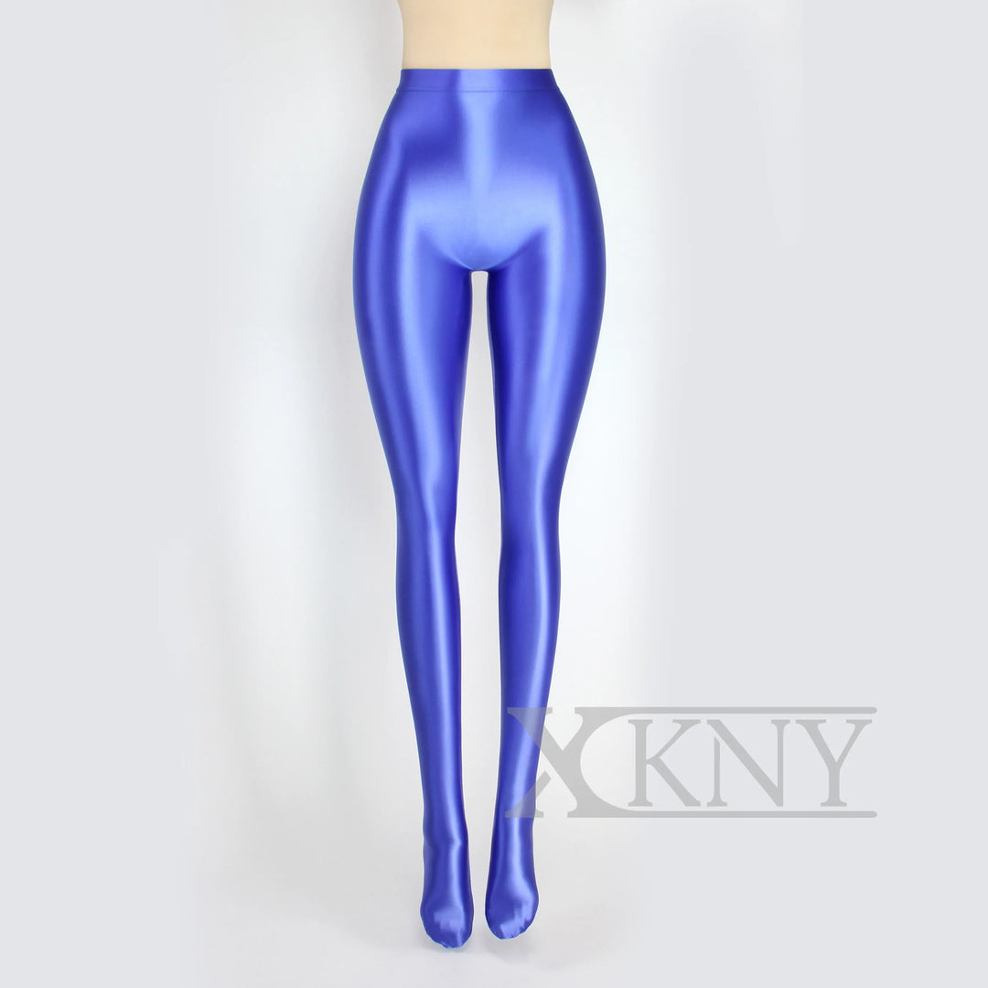 Levoire | Collants Satin Brillant Blaublitzend