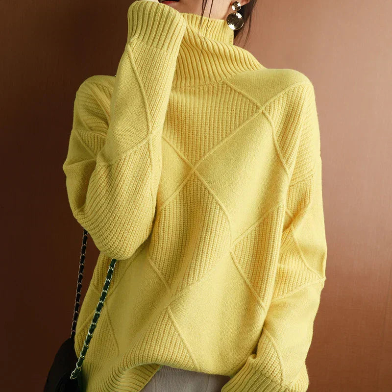 Levoire | Polo Argyle Jaune