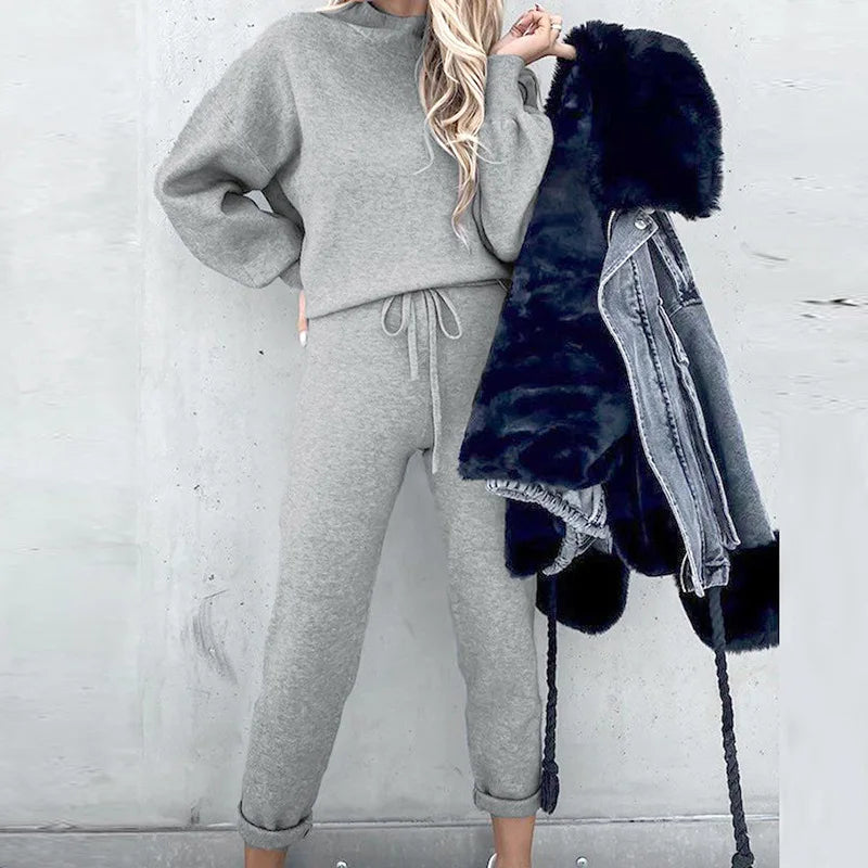 Levoire | Ensemble De Pull Et Pantalon Gris