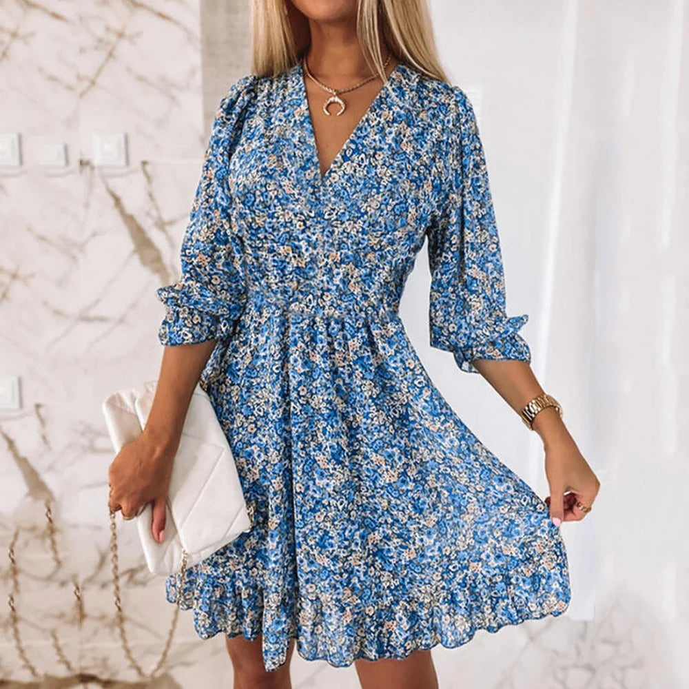 Levoire | Mini-Robe Fleurie Bohème