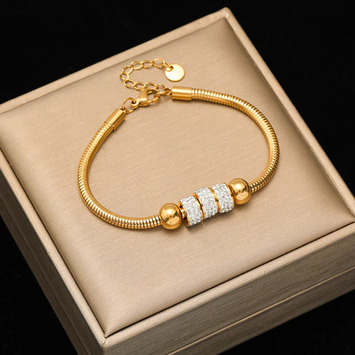 Levoire | Bracelet En Acier Inoxydable Doré B129