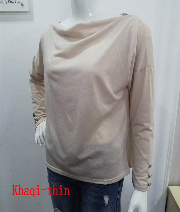 Levoire | Sweat-Shirt Confortable Pour Femmes Khaki (fin)