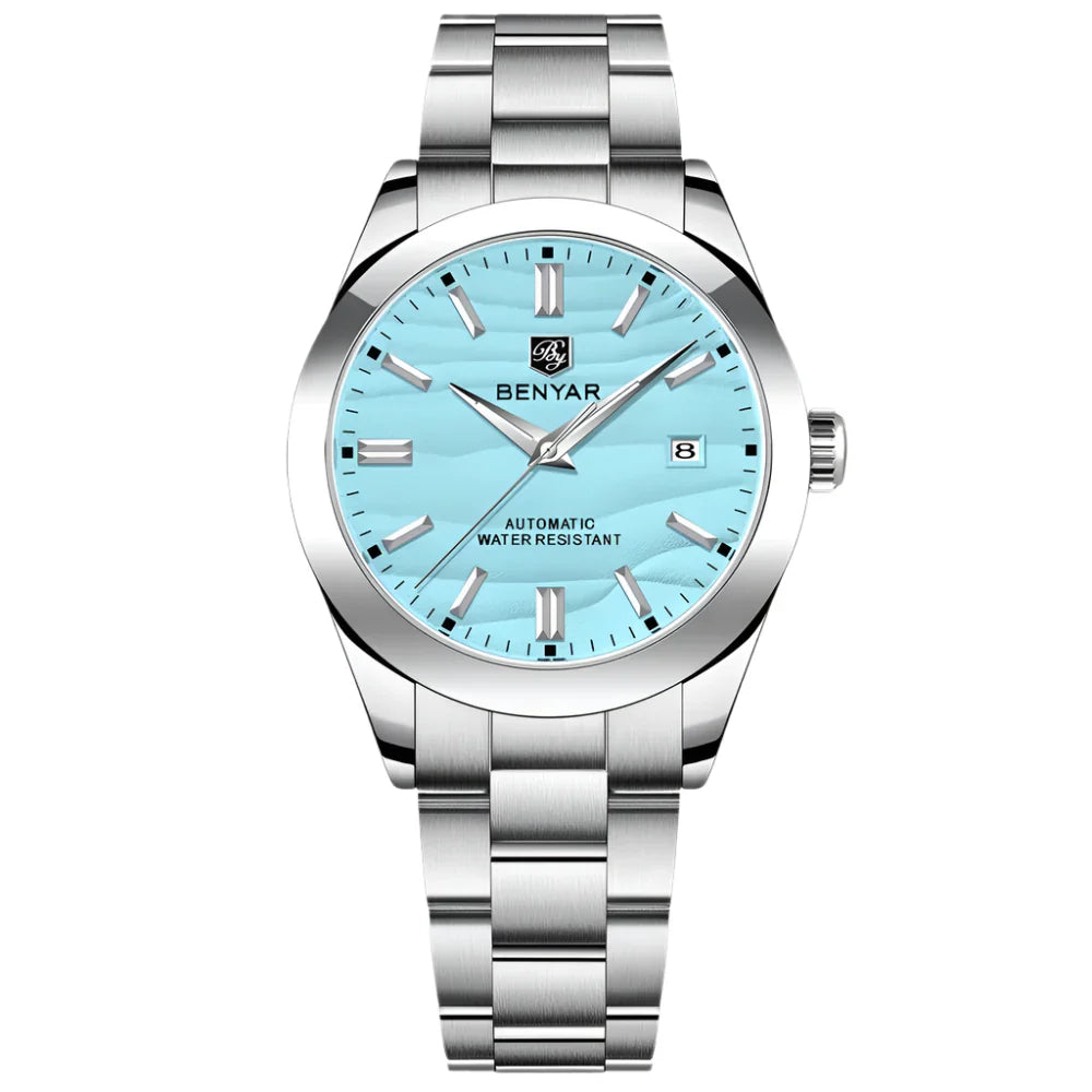 Levoire | Montre Mécanique Étanche Bleu ciel
