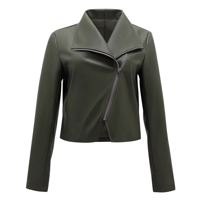Levoire | Veste En Cuir Olive